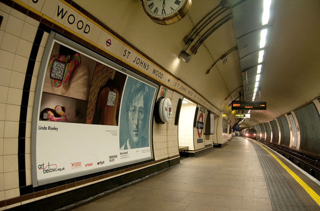 London Underground Showcases Linda Riseley Artwork